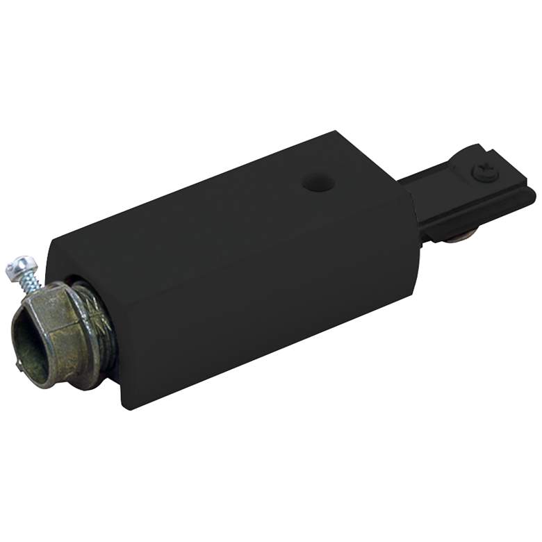 Image 1 Lightolier Surface Conduit Feed Connector in Black