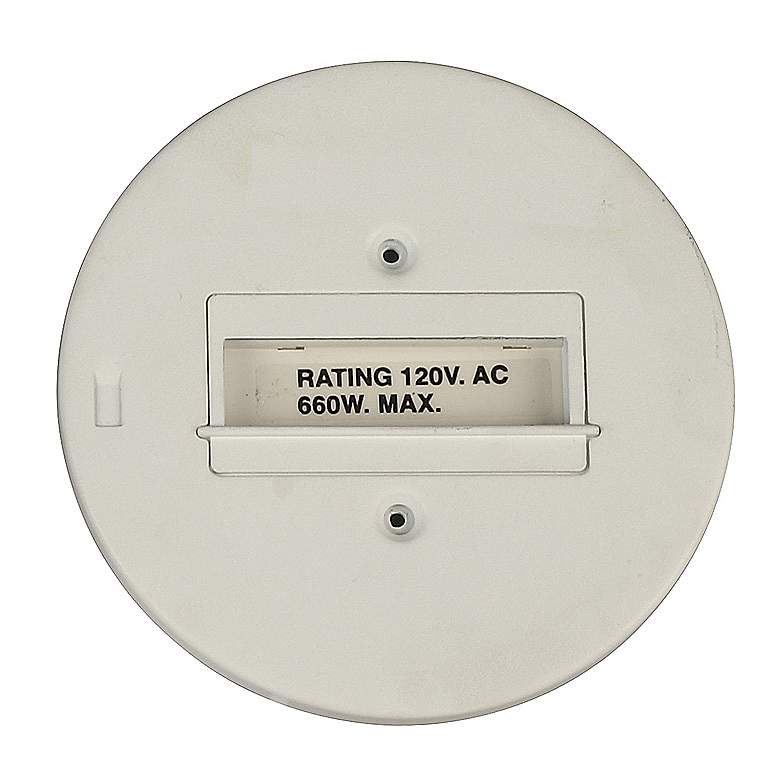 Image 1 Lightolier White Finish 4 1/2" Wide Basic Monopoint