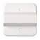Lightolier White Finish Saddle Canopy