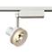 Lightolier White With Glass Ring MR 16 Track Head
