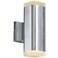 Lightray 10 1/4" High Square Aluminum LED Outdoor Wall Light