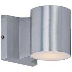 Lightray 4&quot; High Cylindrical Aluminum LED Outdoor Wall Light