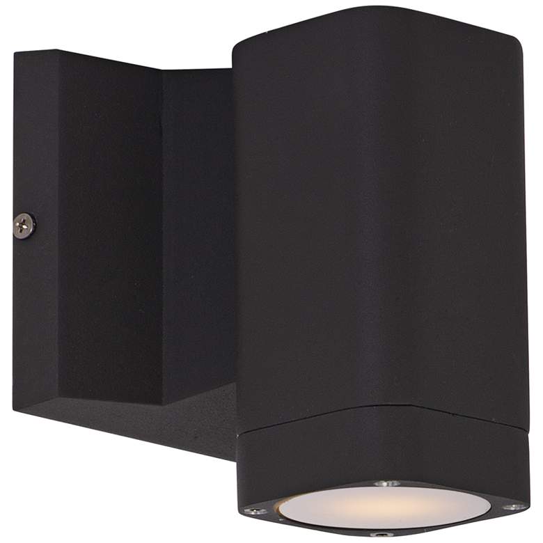 Image 1 Lightray 5 1/4"H Rectangular Bronze LED Outdoor Wall Light