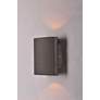 4_Lightray 7" High Architectural Bronze LED Outdoor Wall Light more views