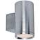 Lightray 9 1/4"H Cylindrical Aluminum LED Outdoor Wall Light