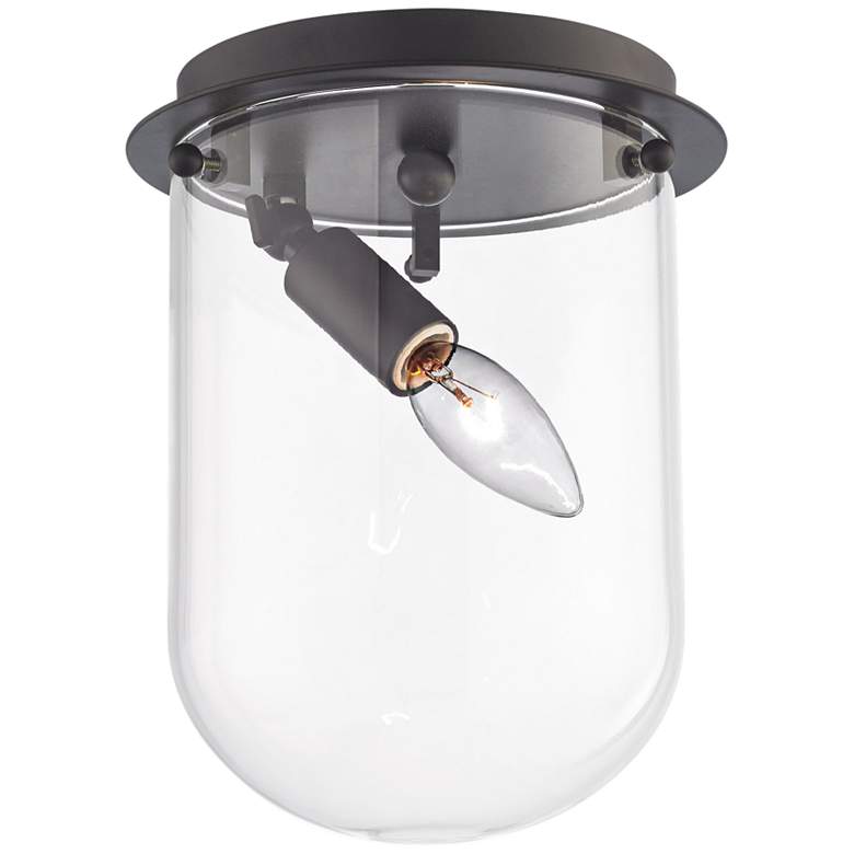 Image 1 Lightway 7" Wide Oil Rubbed Bronze 1-Light Ceiling Light