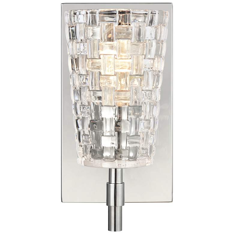 Image 1 Lightweave 4.75 inch Wide 1-Light Vanity Light - Polished Nickel