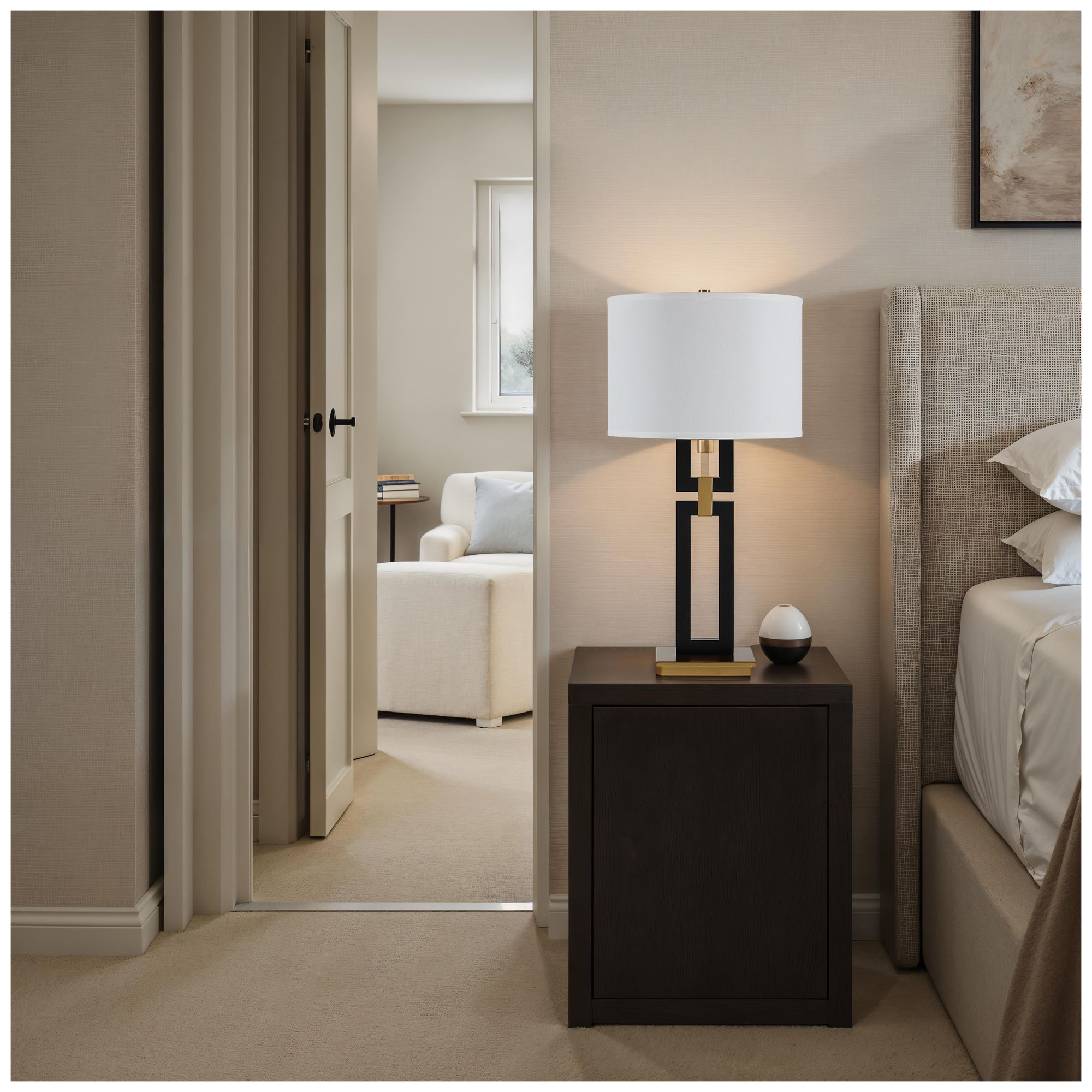 Image 4 Lila 31.0" Height Table Lamps, Matte Black more views