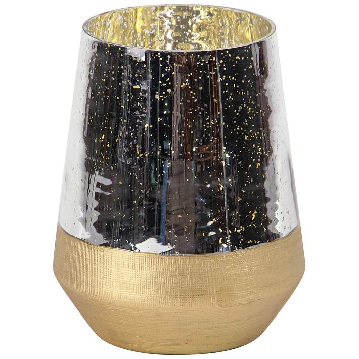 Modern Glass Cylinder Tealight Candle Holder