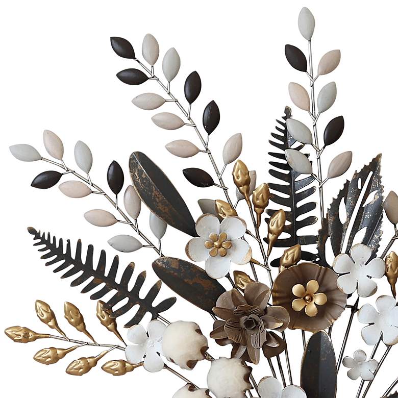 Image 2 Lilian Arrangement 27" High Metal Wall Art more views