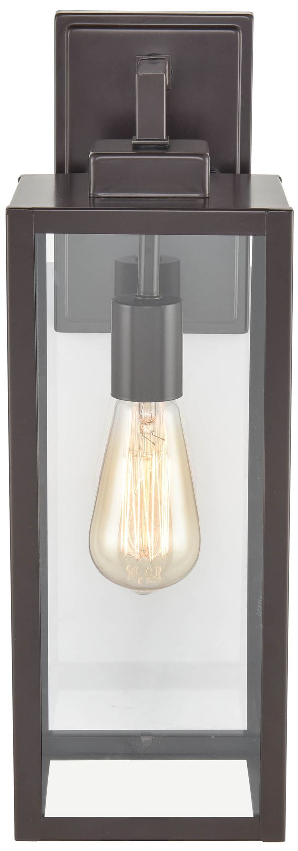 Image 2 Liliana 17" High Powder-Coated Bronze Outdoor Wall Light more views