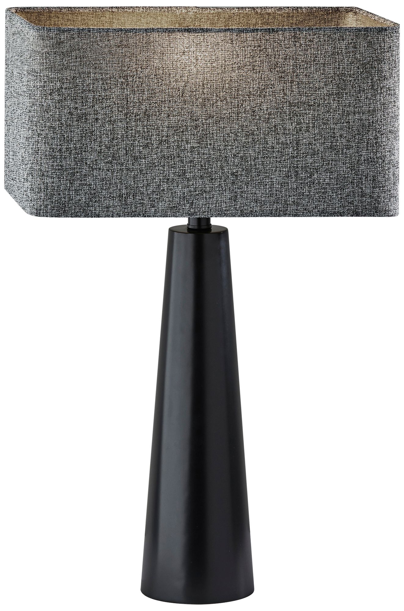 black column lamp