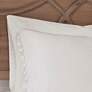 Lillian Ivory Cotton Full/Queen Cotton Comforter Set