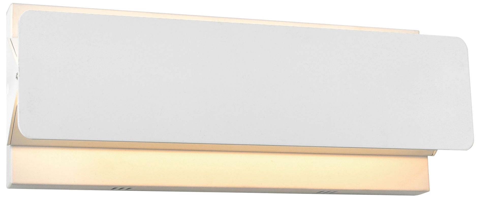 Lilliana Integrated LED 12in Adjustable White Wall Sconce