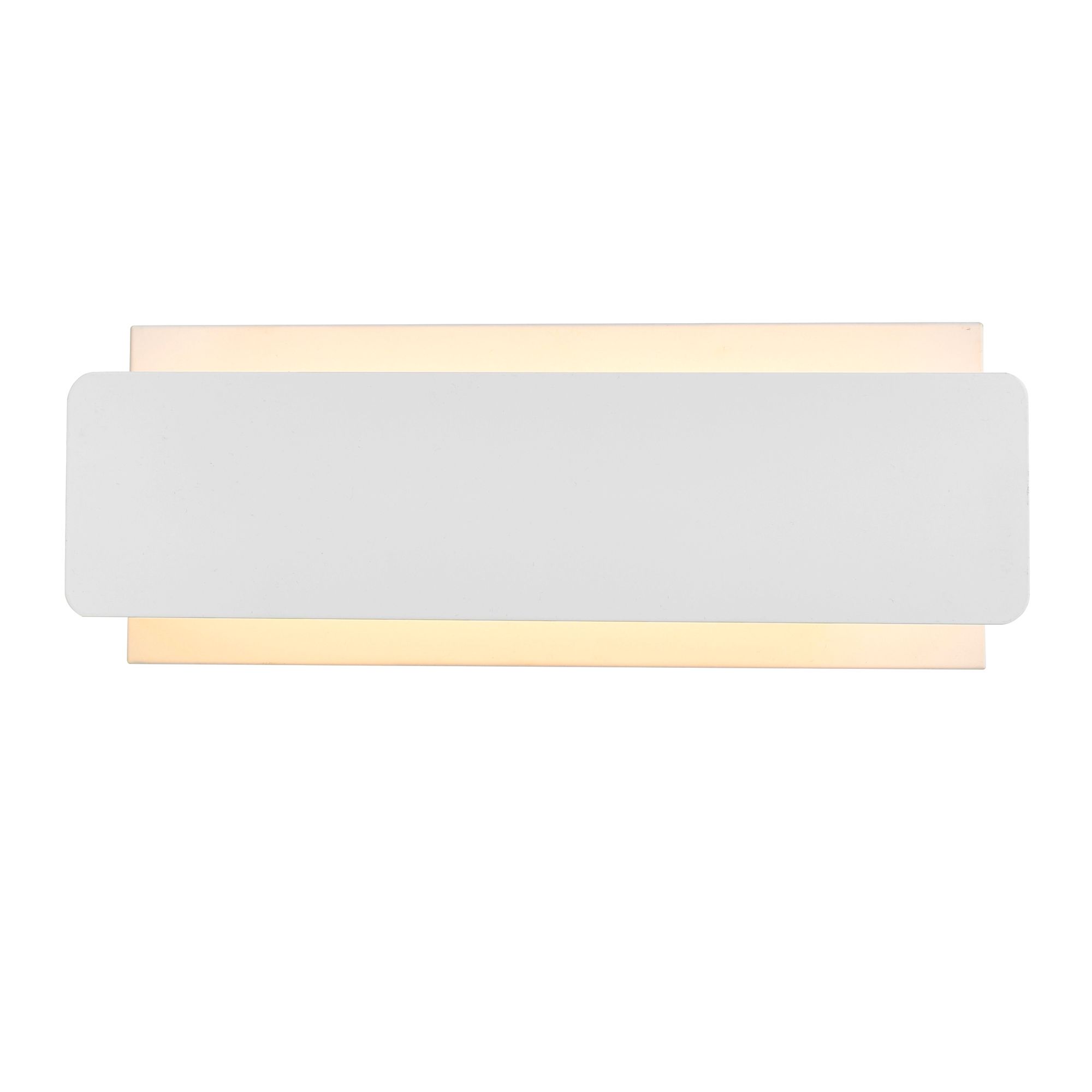 Image 2 Lilliana Integrated LED 12in Adjustable White Wall Sconce more views