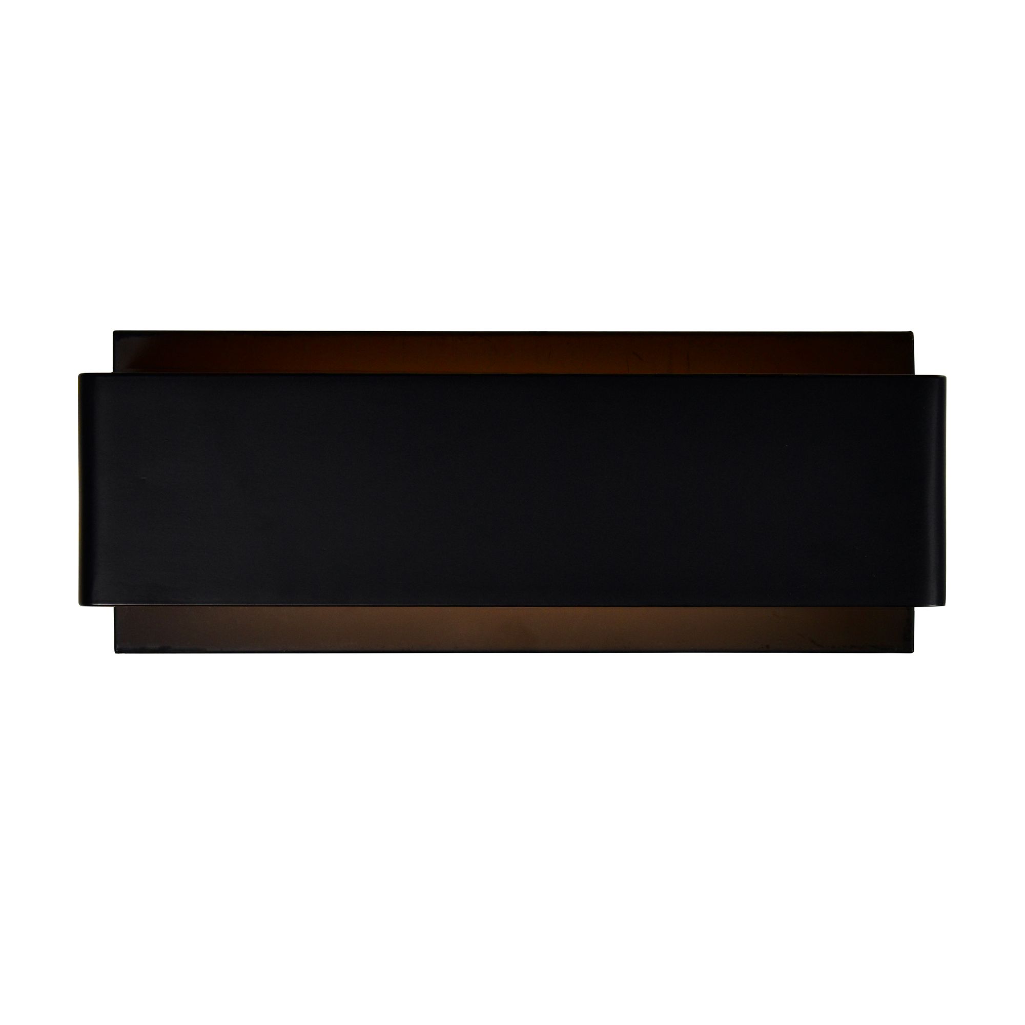 Image 2 Lilliana Integrated LED 12in Black Wall Sconce more views