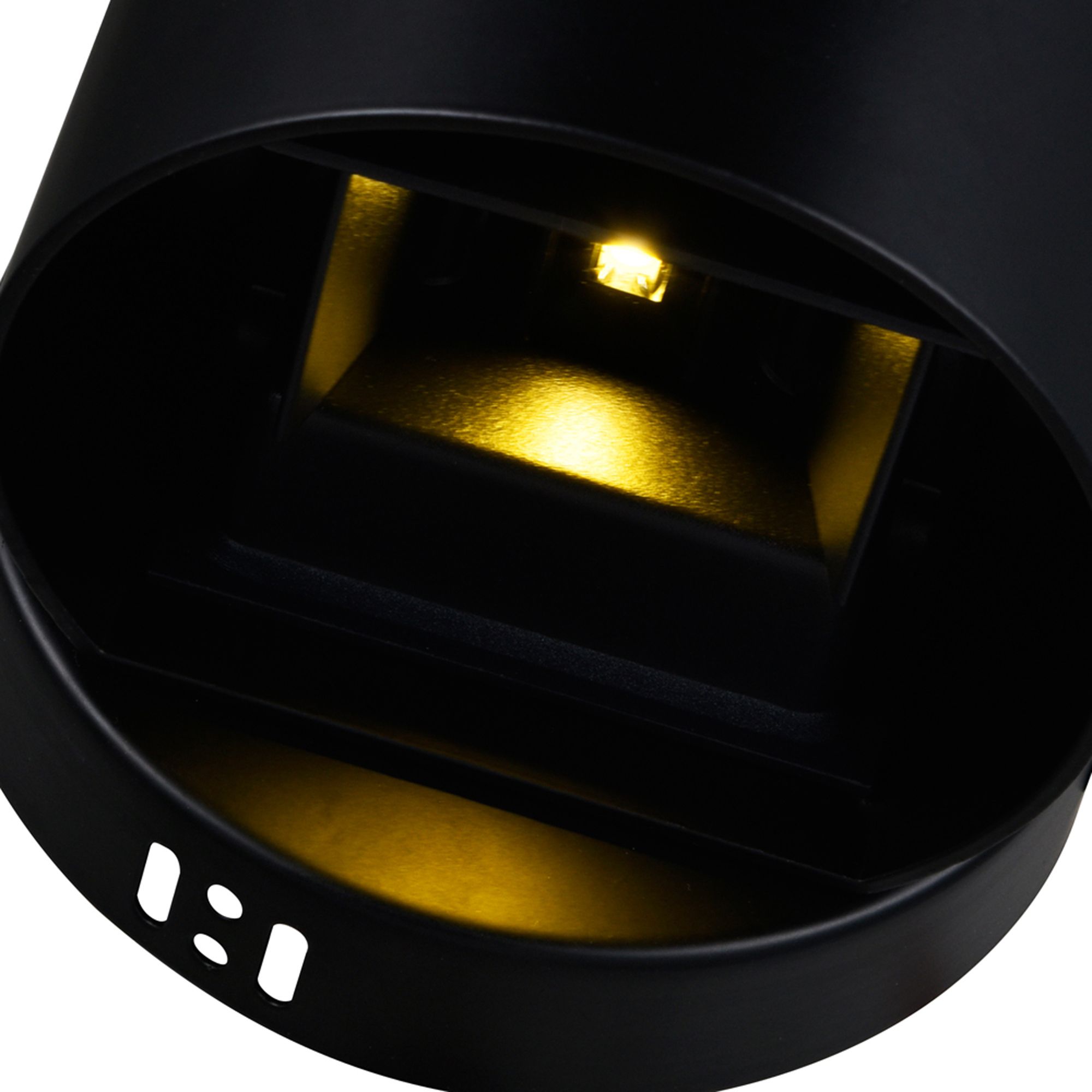 Image 6 Lilliana Integrated LED Round Black Wall Sconce more views