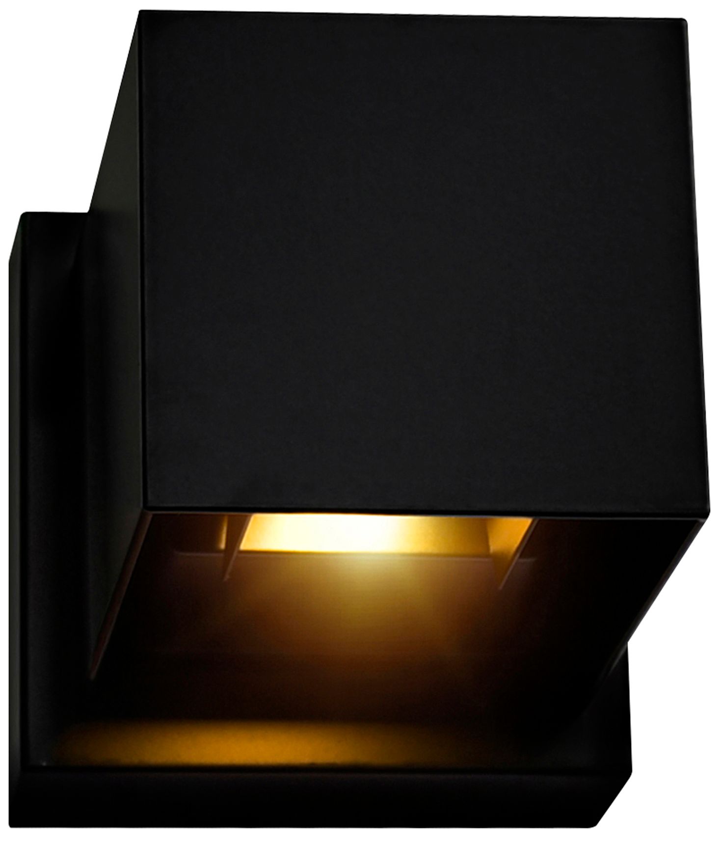 Lilliana Integrated LED Square Black Wall Sconce