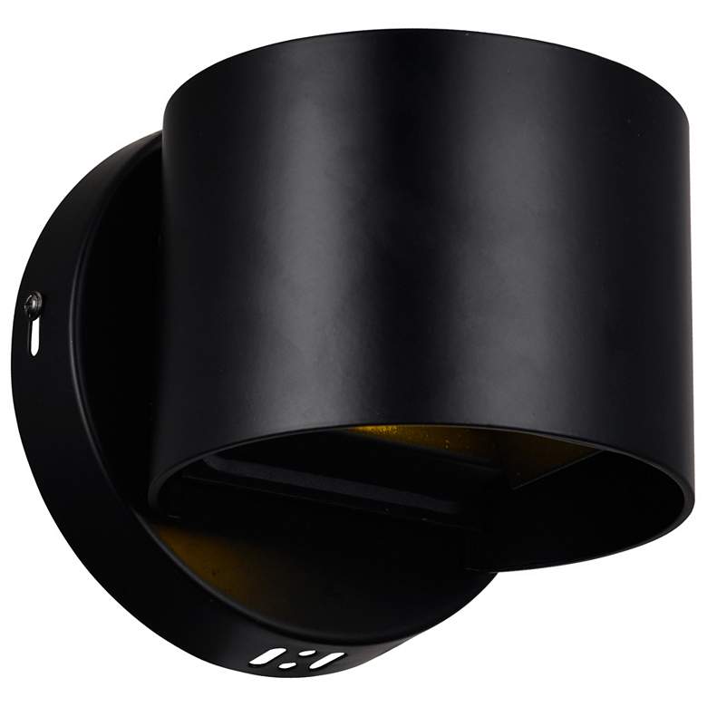 Image 1 Lilliana LED Wall Sconce With Black Finish