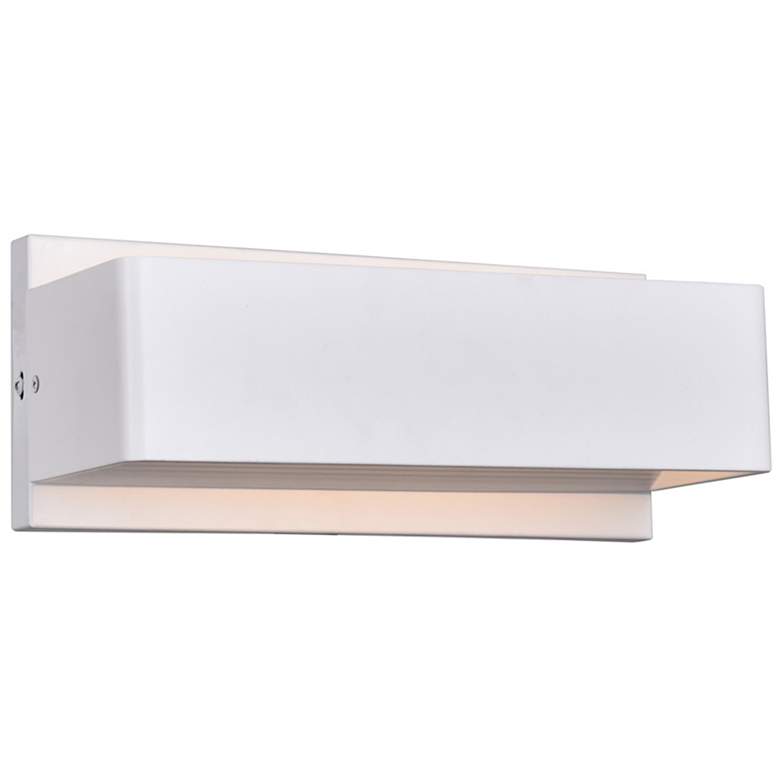 Image 1 Lilliana LED Wall Sconce With White Finish