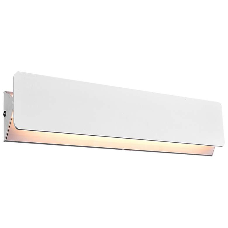 Image 1 Lilliana LED Wall Sconce With White Finish