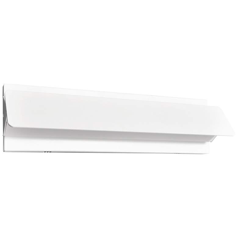 Image 2 Lilliana LED Wall Sconce With White Finish more views