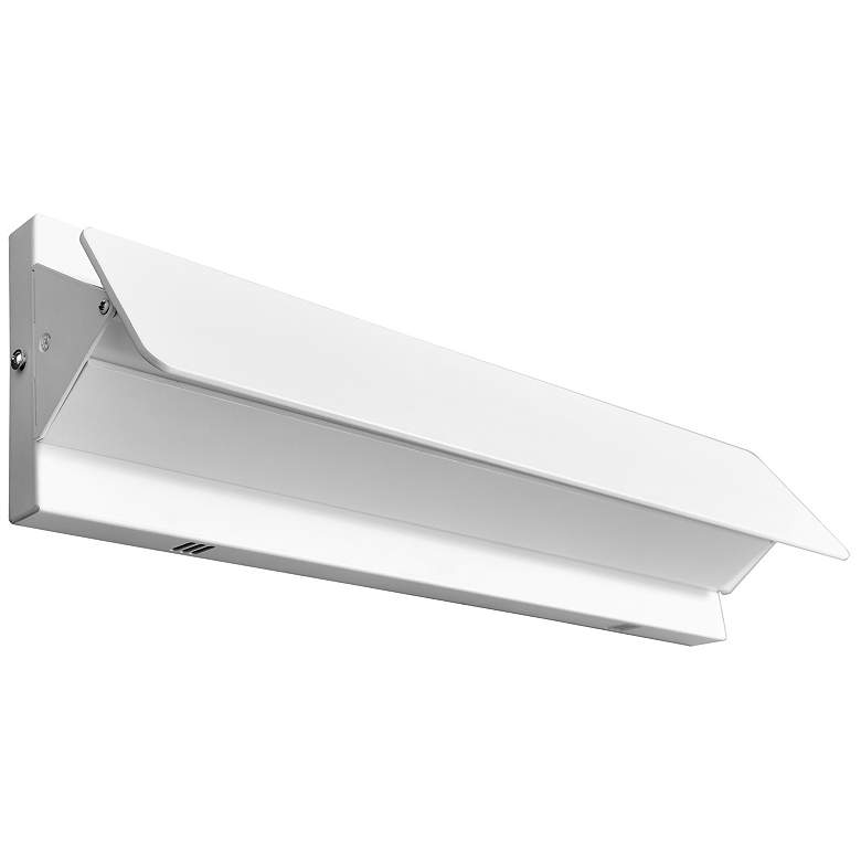 Image 4 Lilliana LED Wall Sconce With White Finish more views