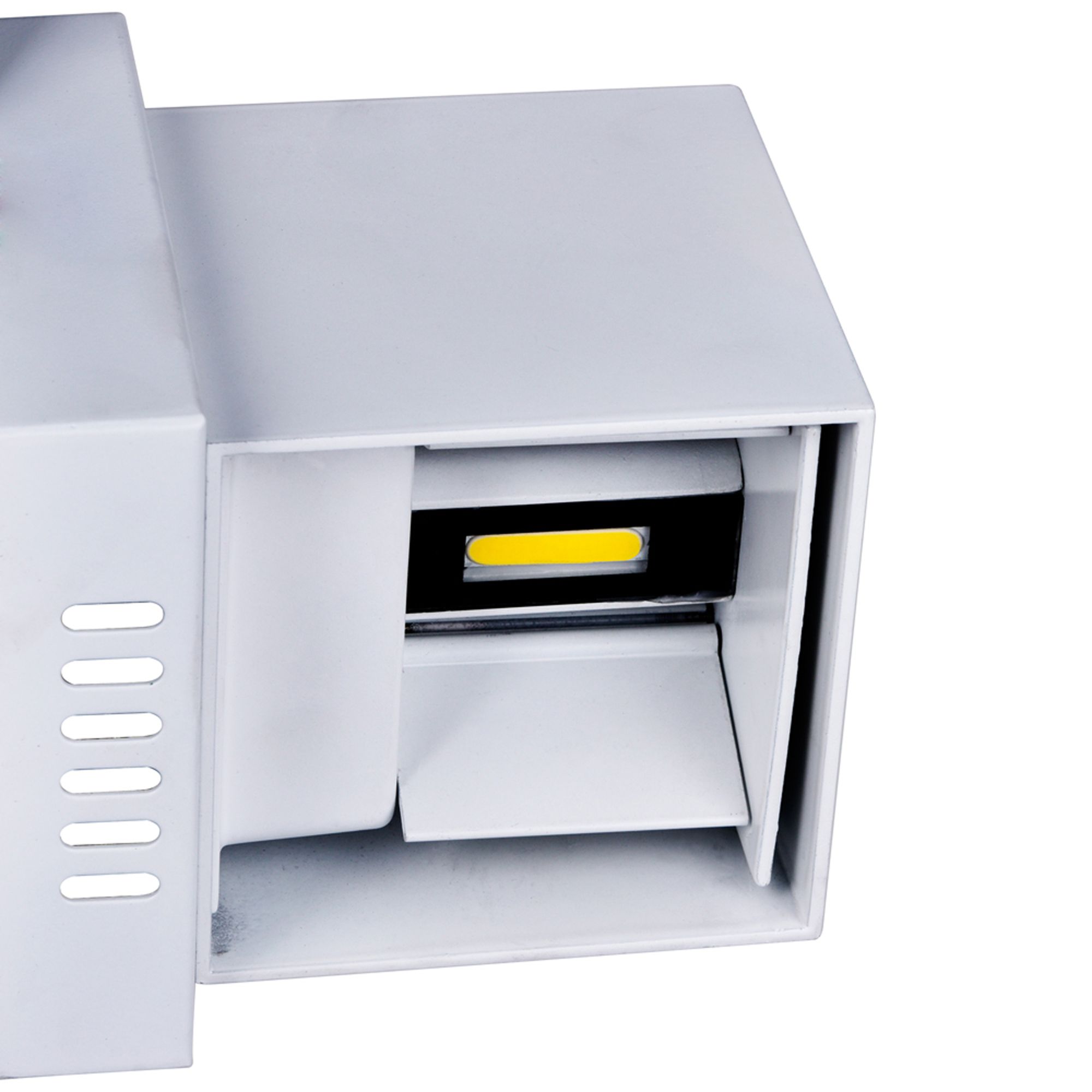 Image 5 Lilliana LED Wall Sconce With White Finish more views