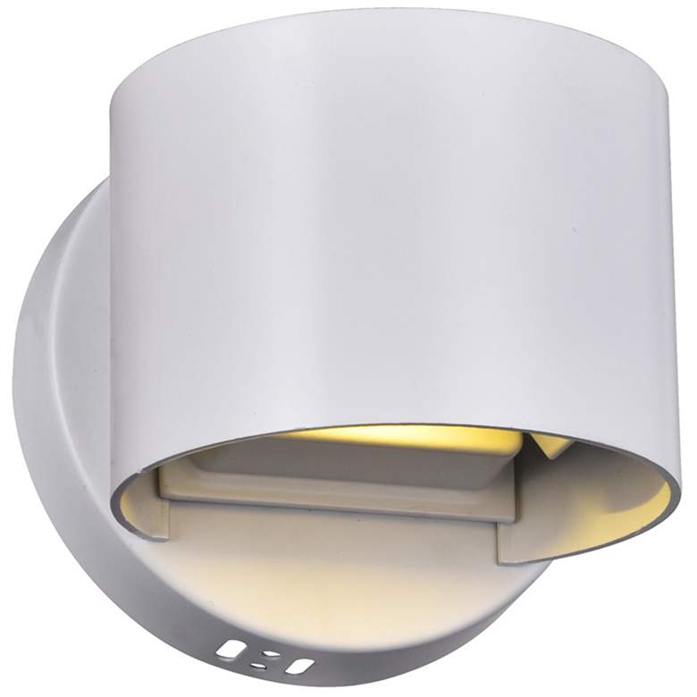 Image 1 Lilliana LED Wall Sconce With White Finish