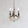 1_Lillie 3 Lt Pewter Pendant Golden Teak