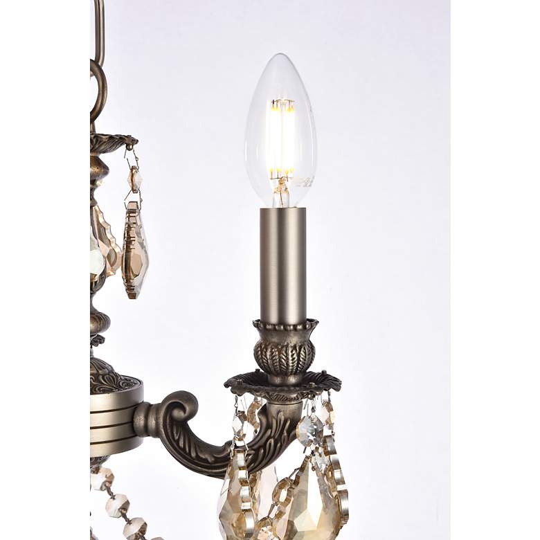 Image 7 Lillie 3 Lt Pewter Pendant Golden Teak more views