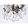 5_Lillie 4 Lt Pewter Pendant Clear more views