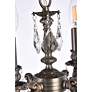 6_Lillie 4 Lt Pewter Pendant Clear more views