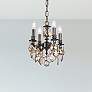 1_Lillie 4 Lt Pewter Pendant Golden Teak