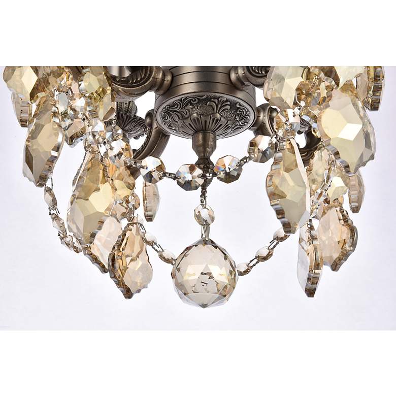 Image 5 Lillie 4 Lt Pewter Pendant Golden Teak more views