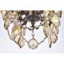 5_Lillie 4 Lt Pewter Pendant Golden Teak more views