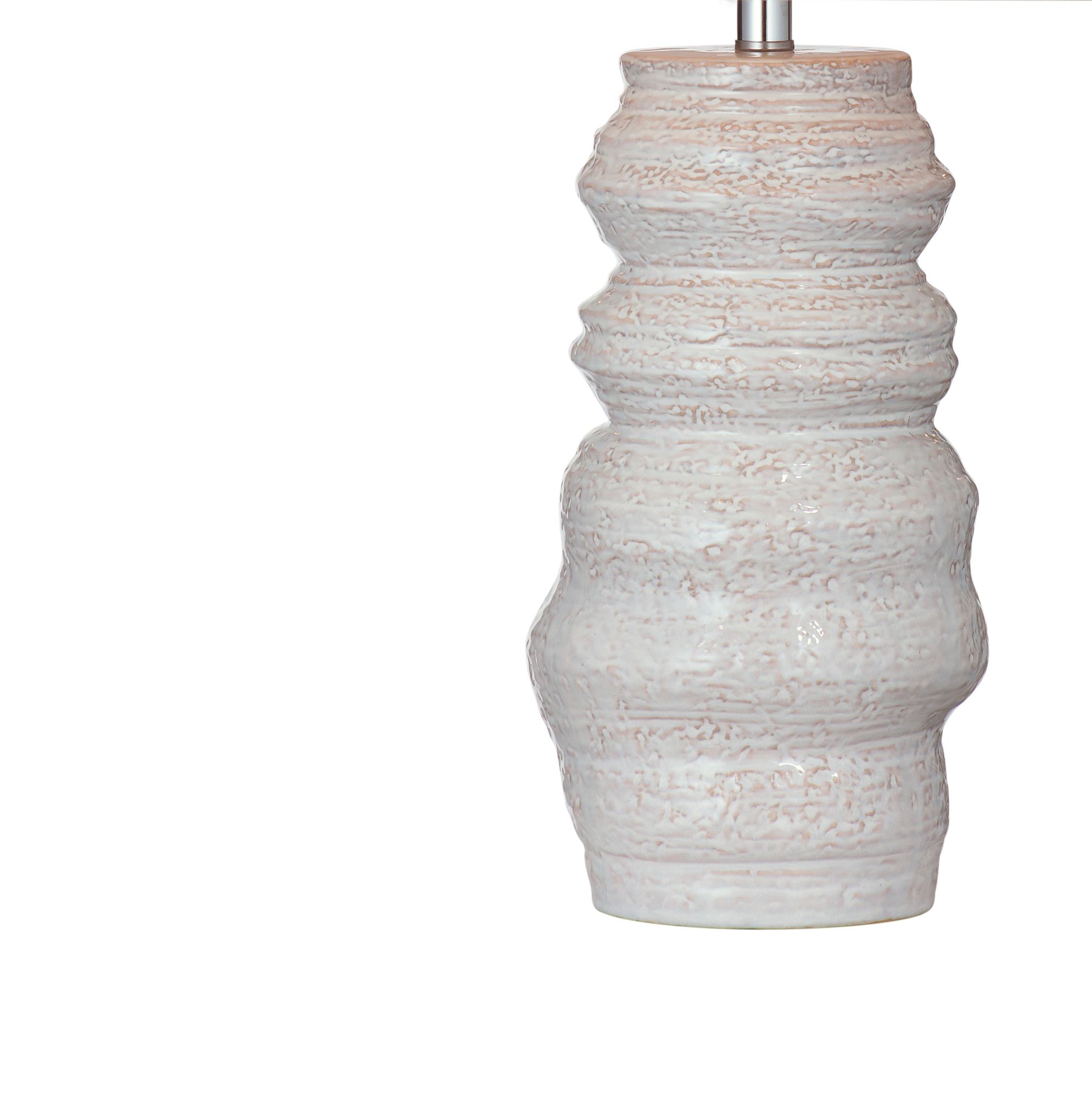 Lilloe 28" High Cream Table Lamp