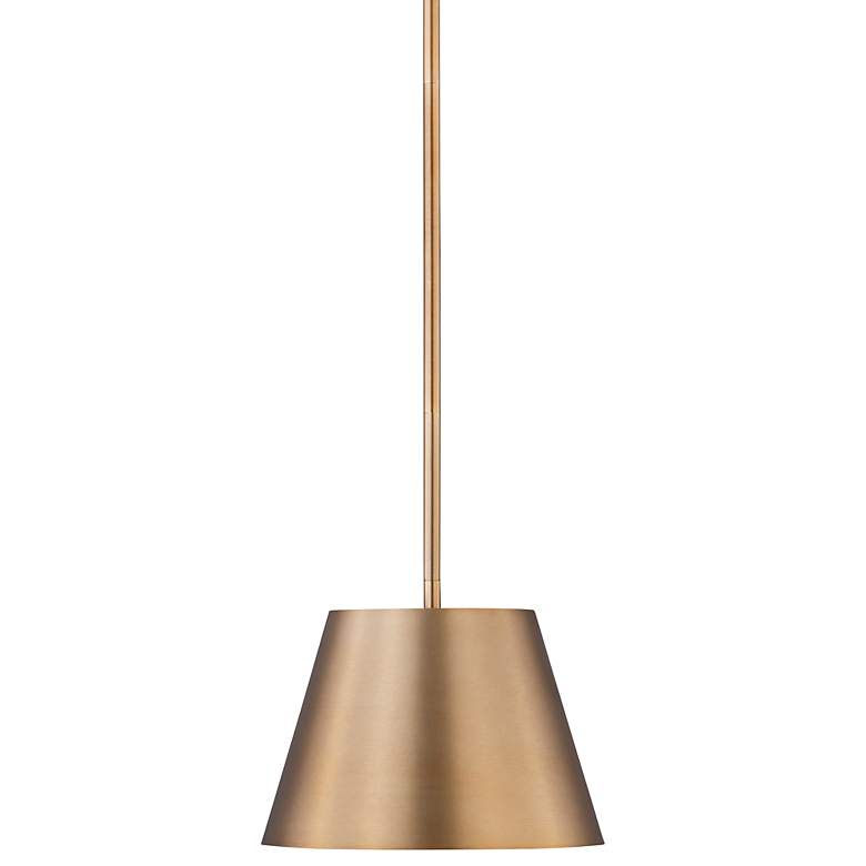 Image 1 Lilly 12" Wide Modern Gold Mini Pendant