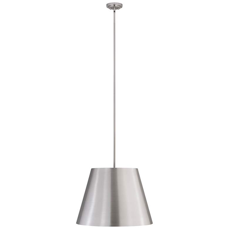 Image 1 Lilly by Z-Lite Brushed Nickel 1 Light Pendant