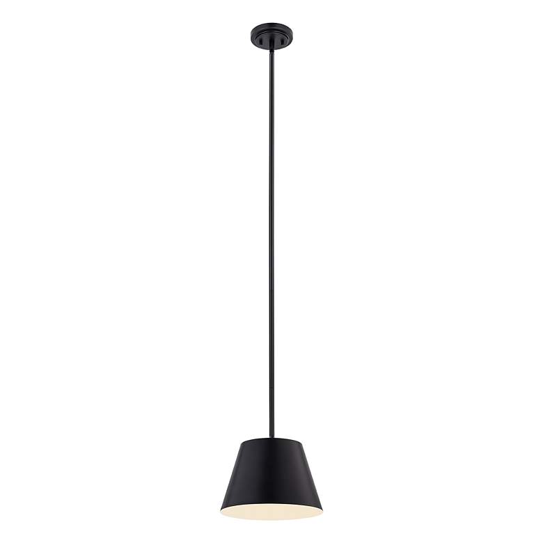 Image 6 Lilly by Z-Lite Matte Black 1 Light Pendant more views