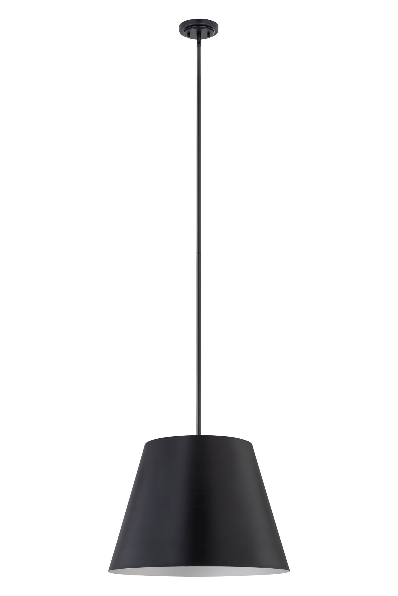 Image 5 Lilly by Z-Lite Matte Black 1 Light Pendant more views