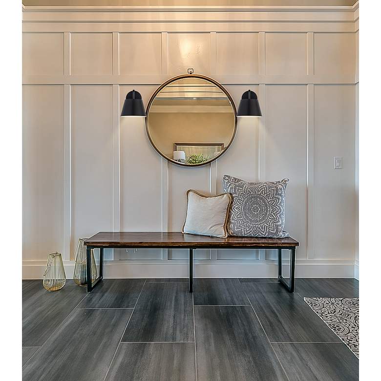Image 4 Lilly by Z-Lite Matte Black 1 Light Wall Sconce more views