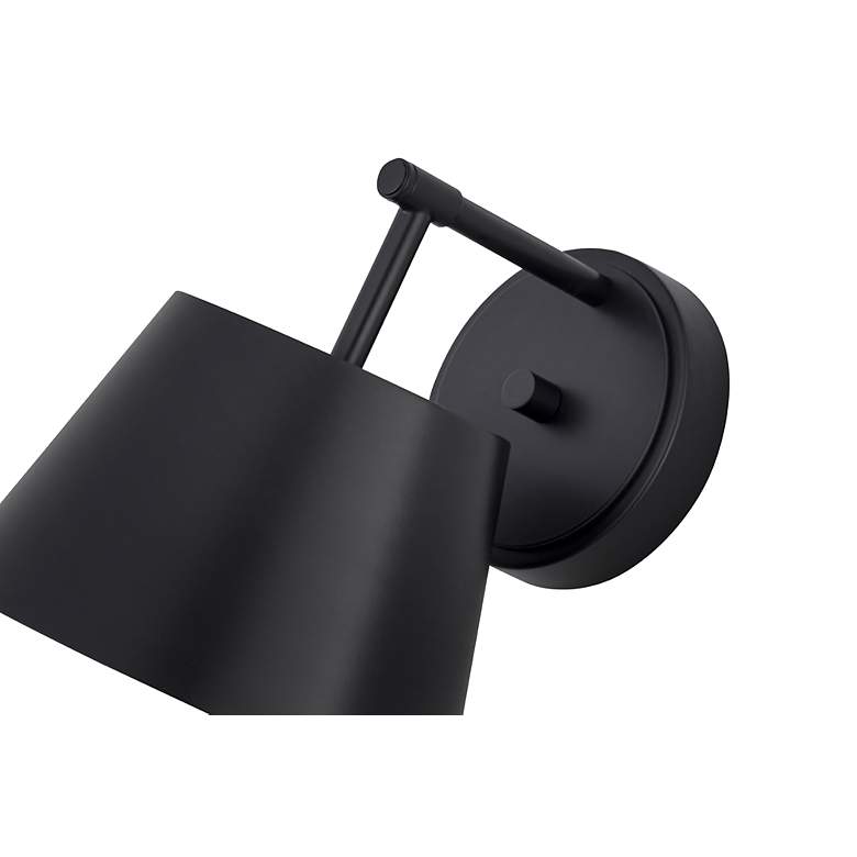 Image 7 Lilly by Z-Lite Matte Black 1 Light Wall Sconce more views