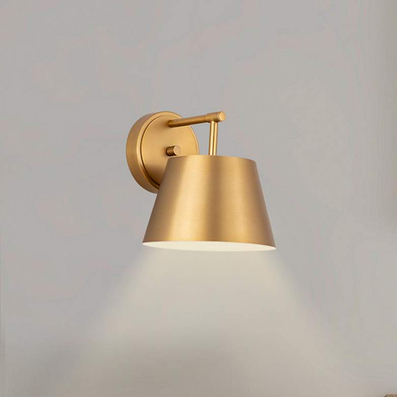 Image 1 Lilly by Z-Lite Modern Gold 1 Light Wall Sconce