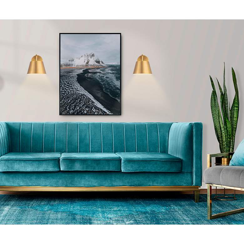 Image 3 Lilly by Z-Lite Modern Gold 1 Light Wall Sconce more views