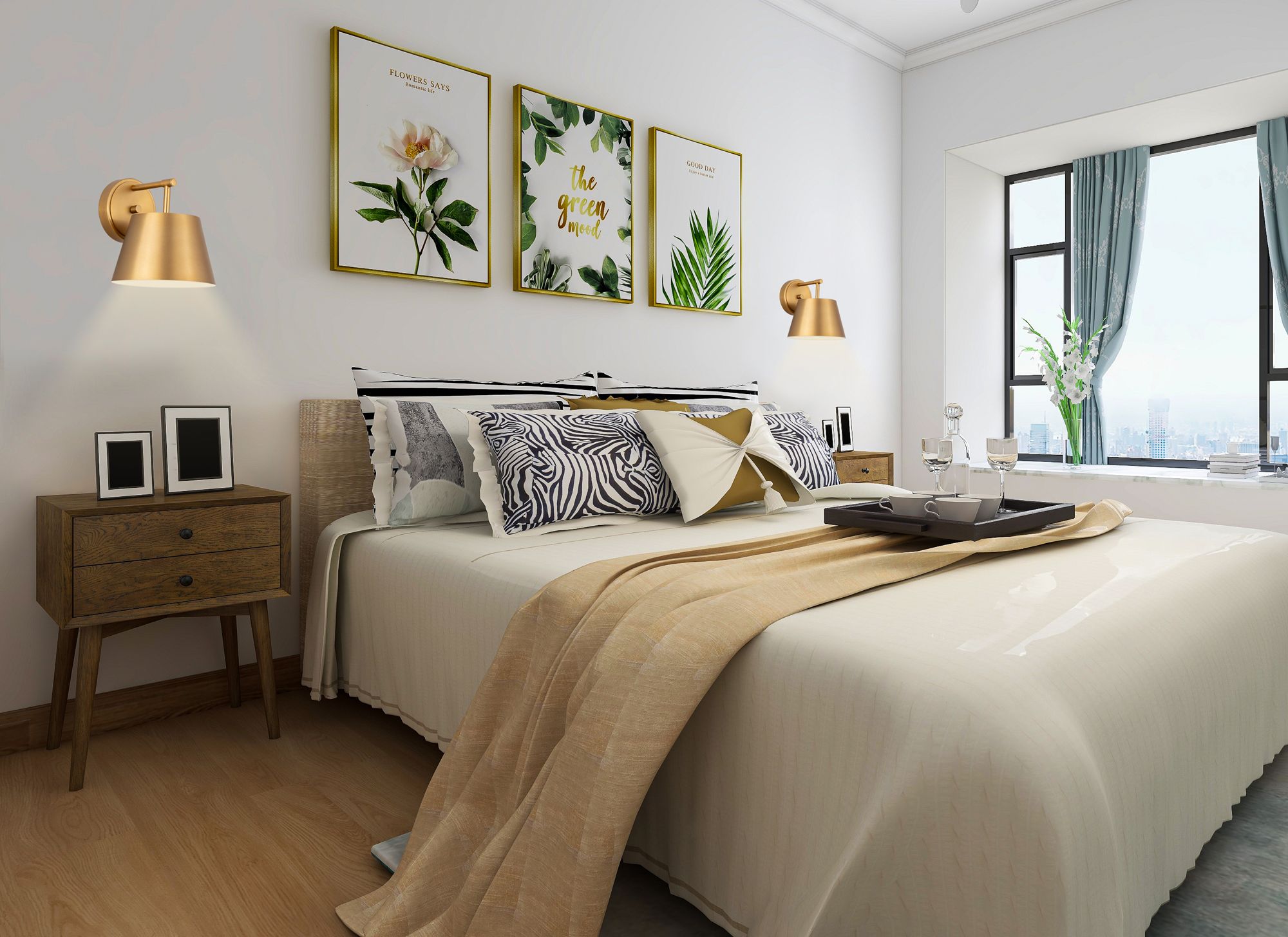 Image 4 Lilly by Z-Lite Modern Gold 1 Light Wall Sconce more views