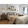 4_Lilly by Z-Lite Modern Gold 1 Light Wall Sconce more views