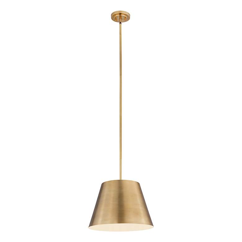 Image 5 Lilly by Z-Lite Rubbed Brass 1 Light Pendant more views