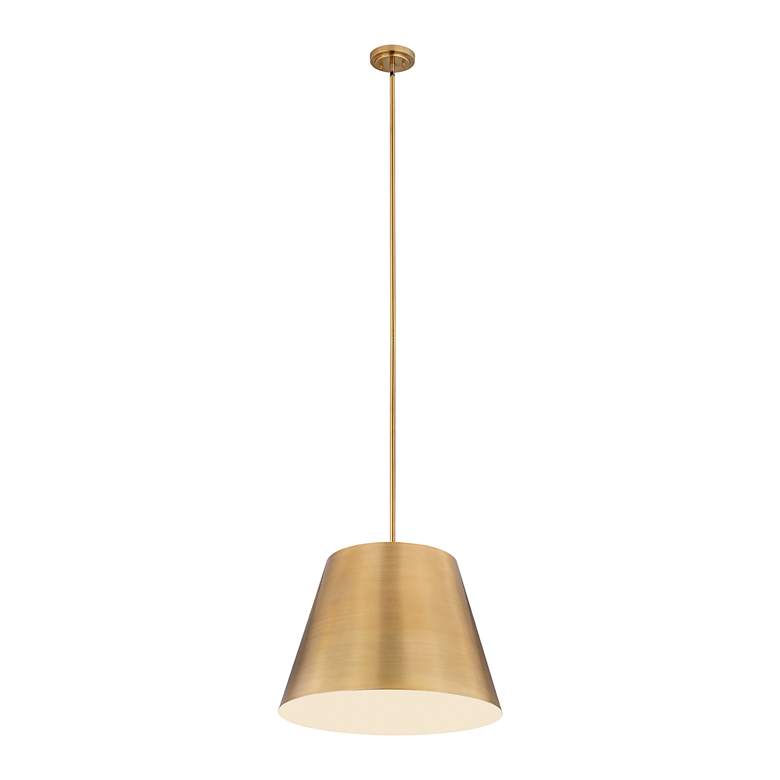 Image 5 Lilly by Z-Lite Rubbed Brass 1 Light Pendant more views