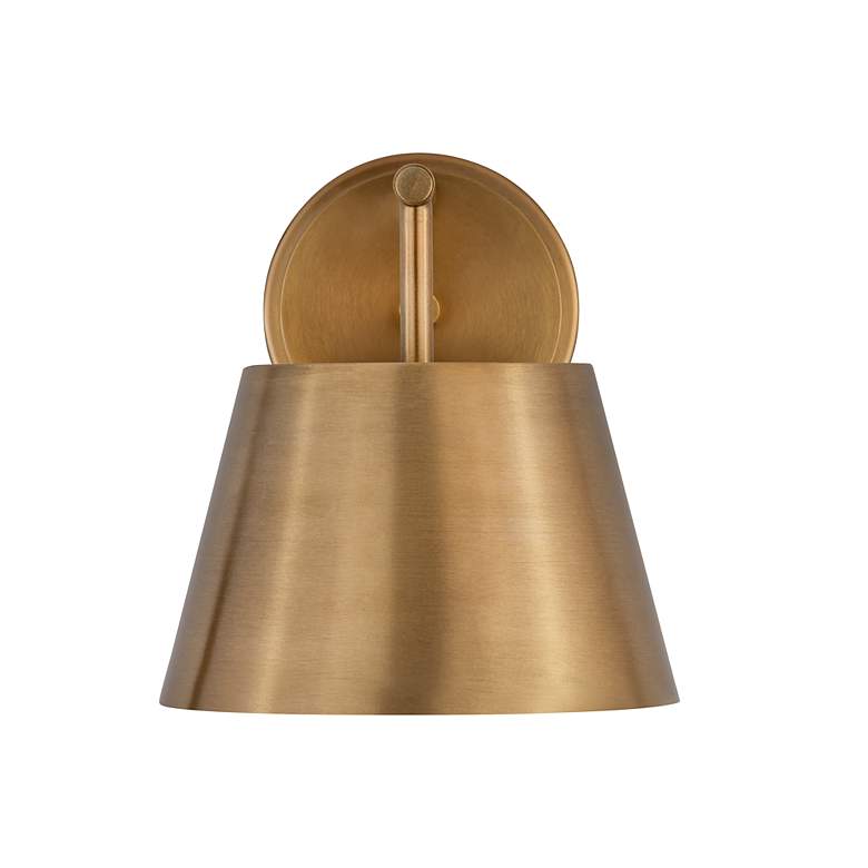 Image 6 Lilly by Z-Lite Rubbed Brass 1 Light Wall Sconce more views